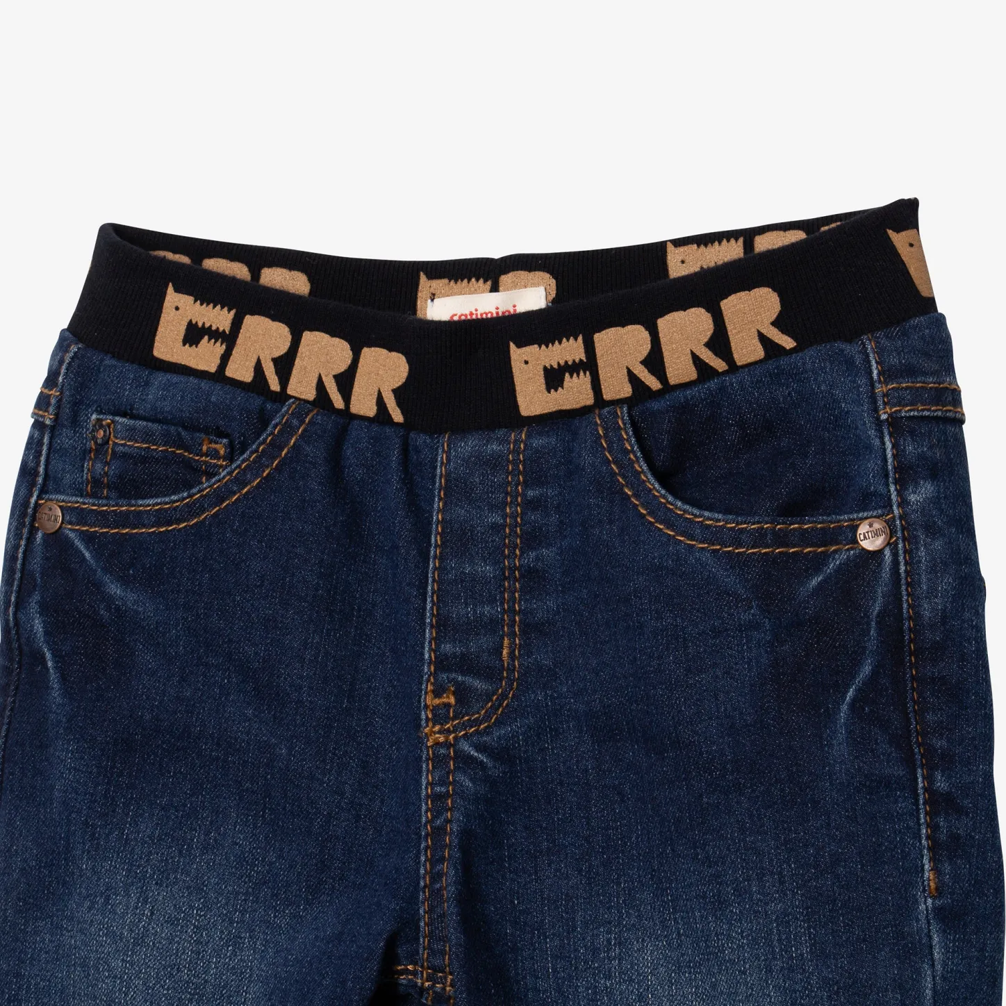 Clearance Baby Boy Blue Denim Pull-On Jogger Pants Child Pants, Shorts & Overalls