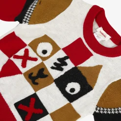 Hot Baby Boy Graphic Multicolored Sweater Child Cardigans & Sweaters
