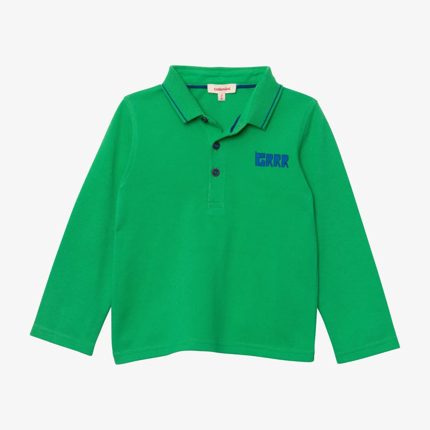Hot Baby Boy Green Long Sleeve Polo Shirt Child T-Shirts, Polos & Shirts