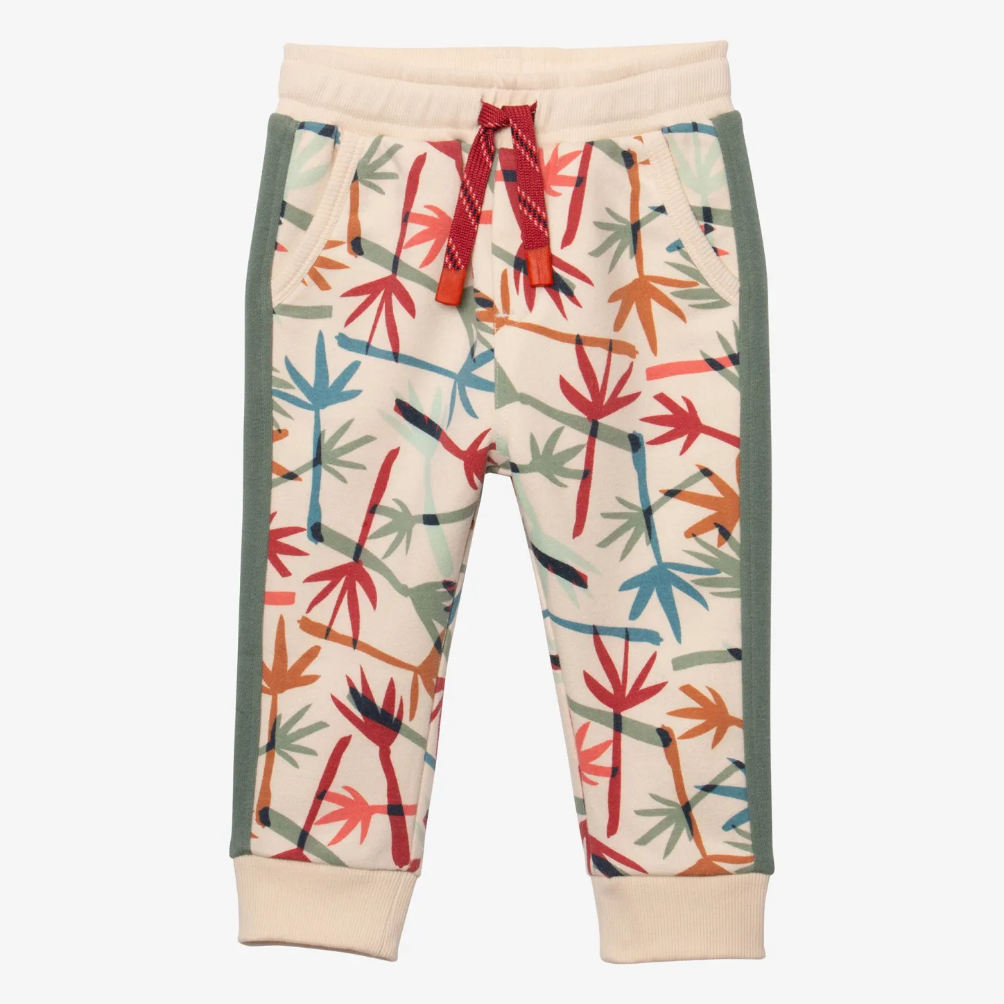 Outlet Baby Boy Joggers With Neo Camo Palms Child Pants, Shorts & Overalls