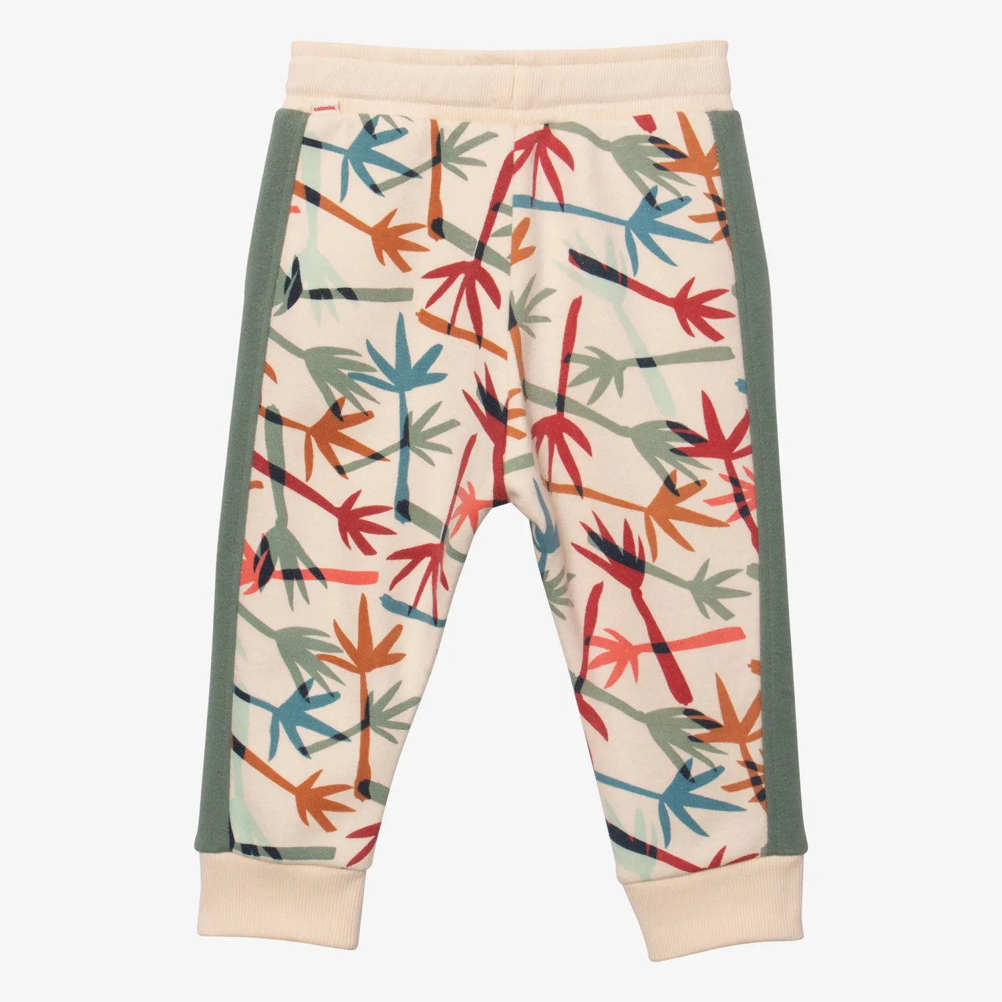 Outlet Baby Boy Joggers With Neo Camo Palms Child Pants, Shorts & Overalls