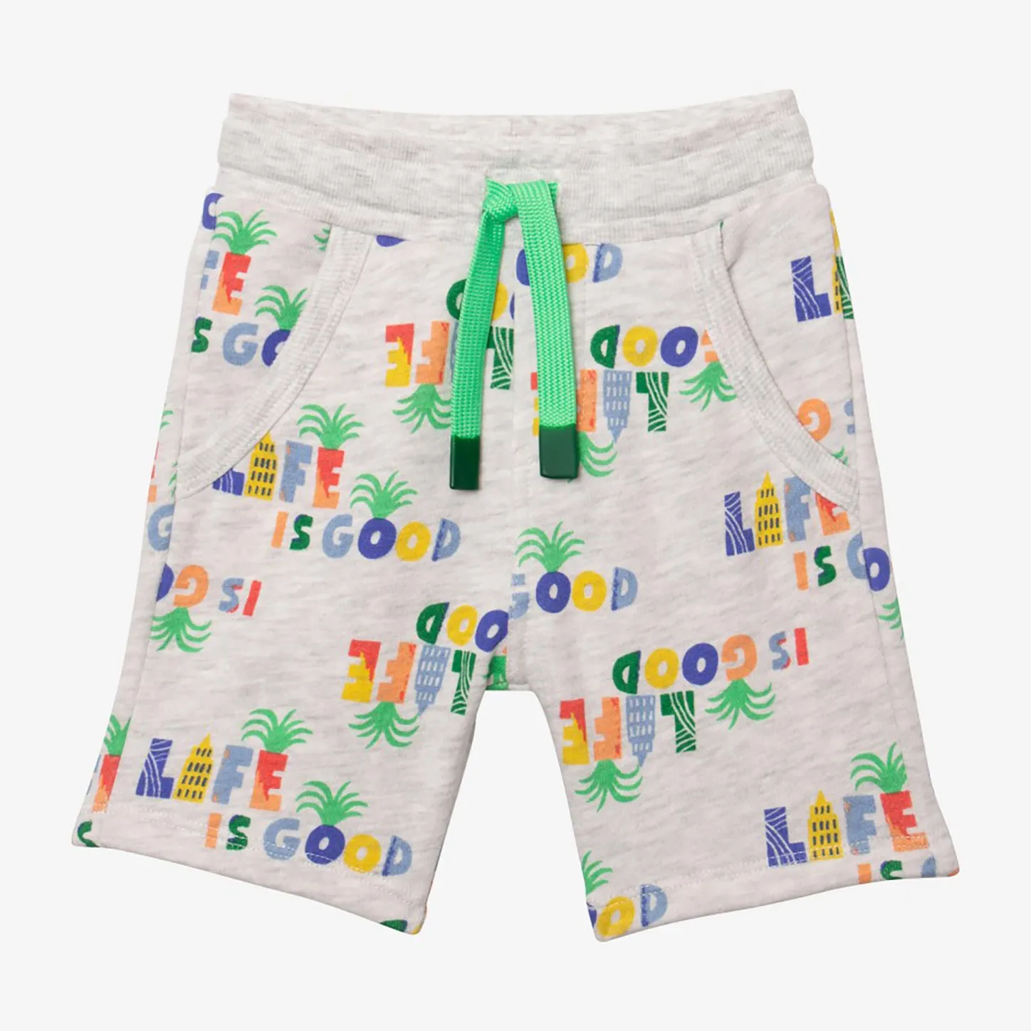 Fashion Baby Boy Lettered Bermudas Child Pants, Shorts & Overalls