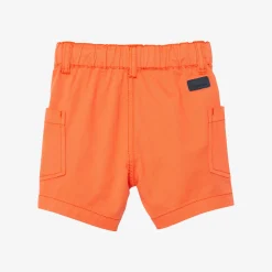Fashion Baby Boy Orange Pull-On Bermuda Shorts Child Pants, Shorts & Overalls