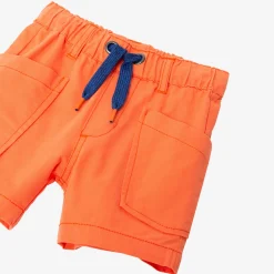 Fashion Baby Boy Orange Pull-On Bermuda Shorts Child Pants, Shorts & Overalls