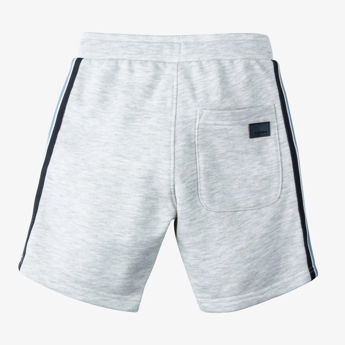 Sale Baby Boy Side Stripe Grey Molleton Shorts Child Pants, Shorts & Overalls