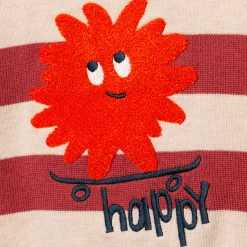 New Baby Boy Sweater With Graphic Stripes Child Cardigans & Sweaters