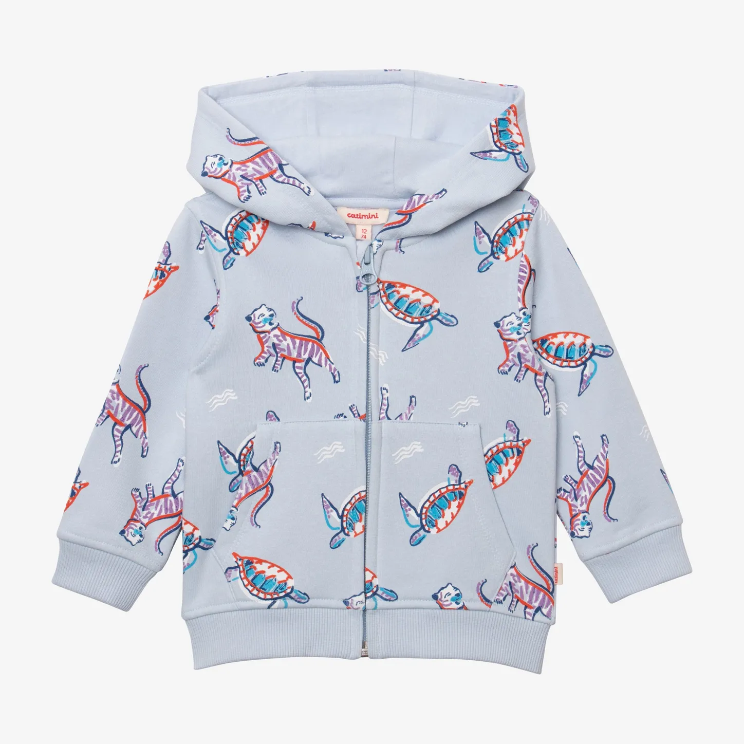 New Baby Boy Tigers And Turtles Cardigan Child Cardigans & Sweaters