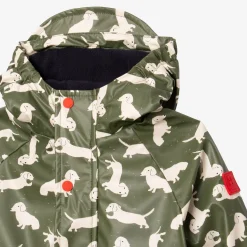 Online Baby Boys' Green Raincoat Child Outerwear