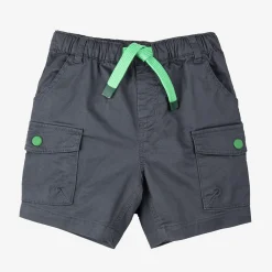 Fashion Baby Boys' Grey Bermuda Shorts Child Pants, Shorts & Overalls