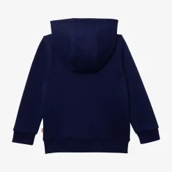 Fashion Baby Boys' Navy Blue Zip Hoodie Child Cardigans & Sweaters