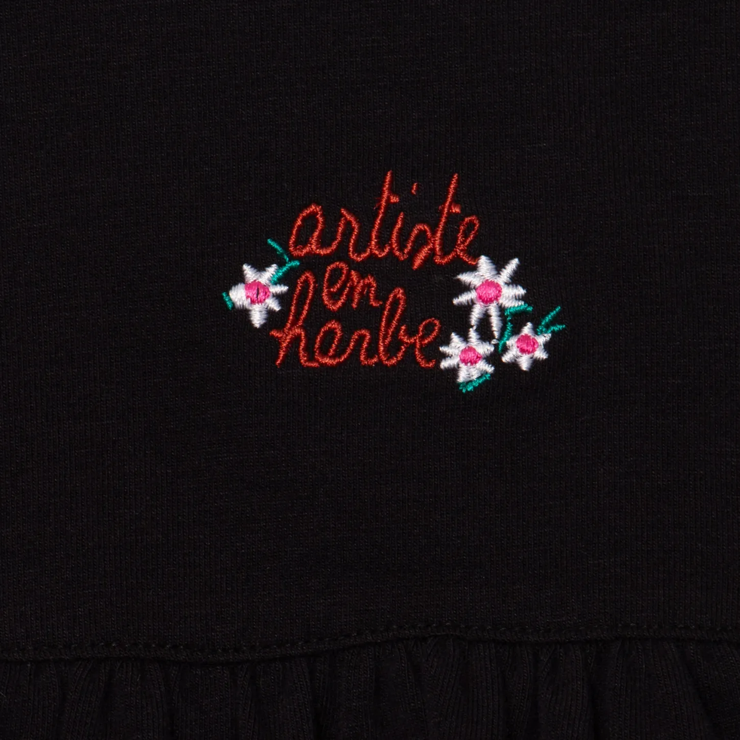 Outlet Baby Girl Black Long Sleeve T-Shirt Child T-Shirts & Tops