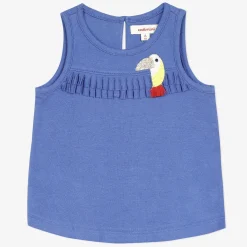 New Baby Girl Blue Fringe T-Shirt Child T-Shirts & Tops