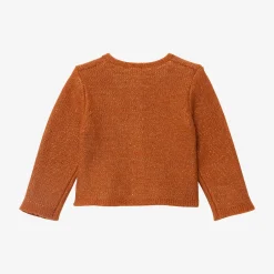 Clearance Baby Girl Caramel Cardigan Child Cardigans & Sweaters