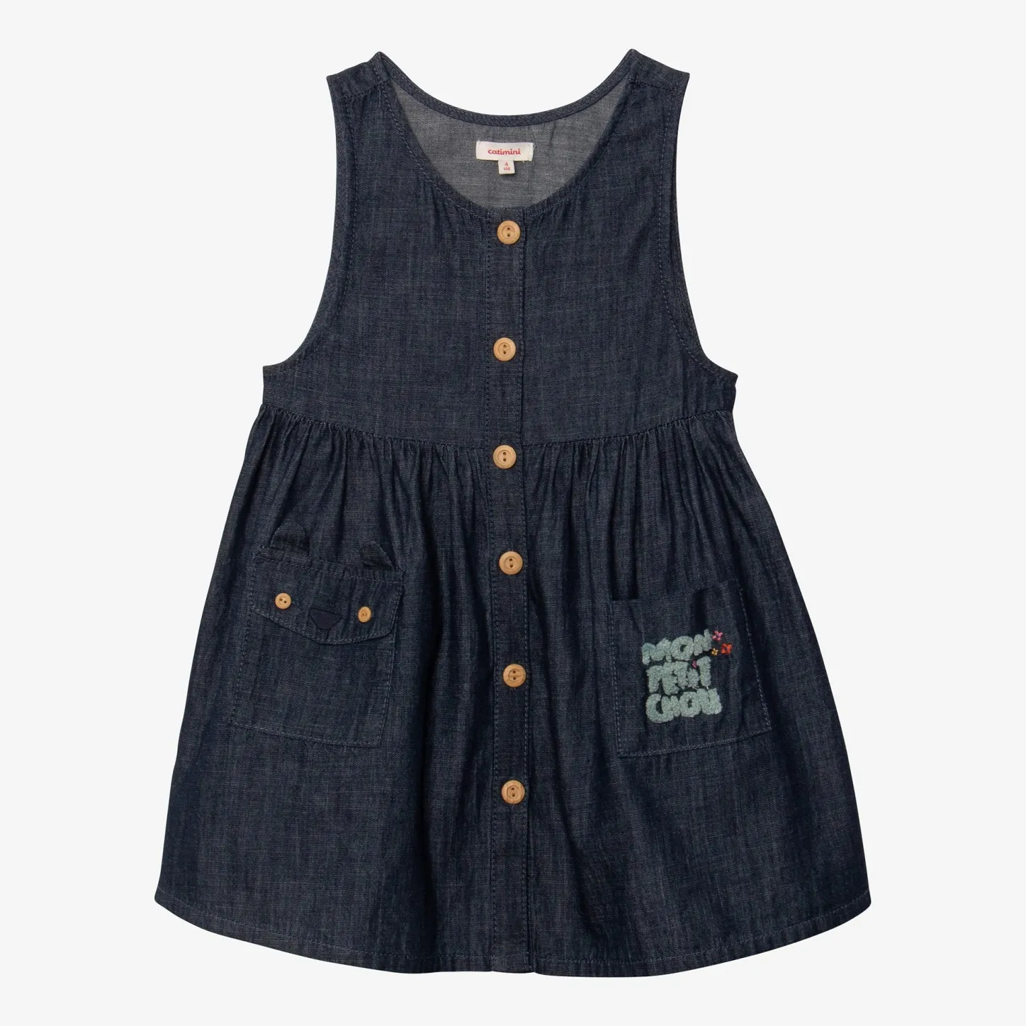 Sale Baby Girl Denim Sleeveless Dress Child Dresses