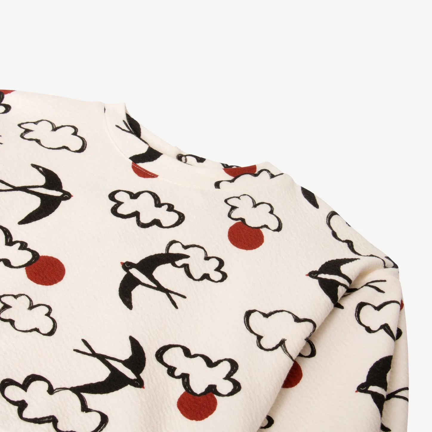 New Baby Girl Ecru Sweatshirt Child Cardigans & Sweaters