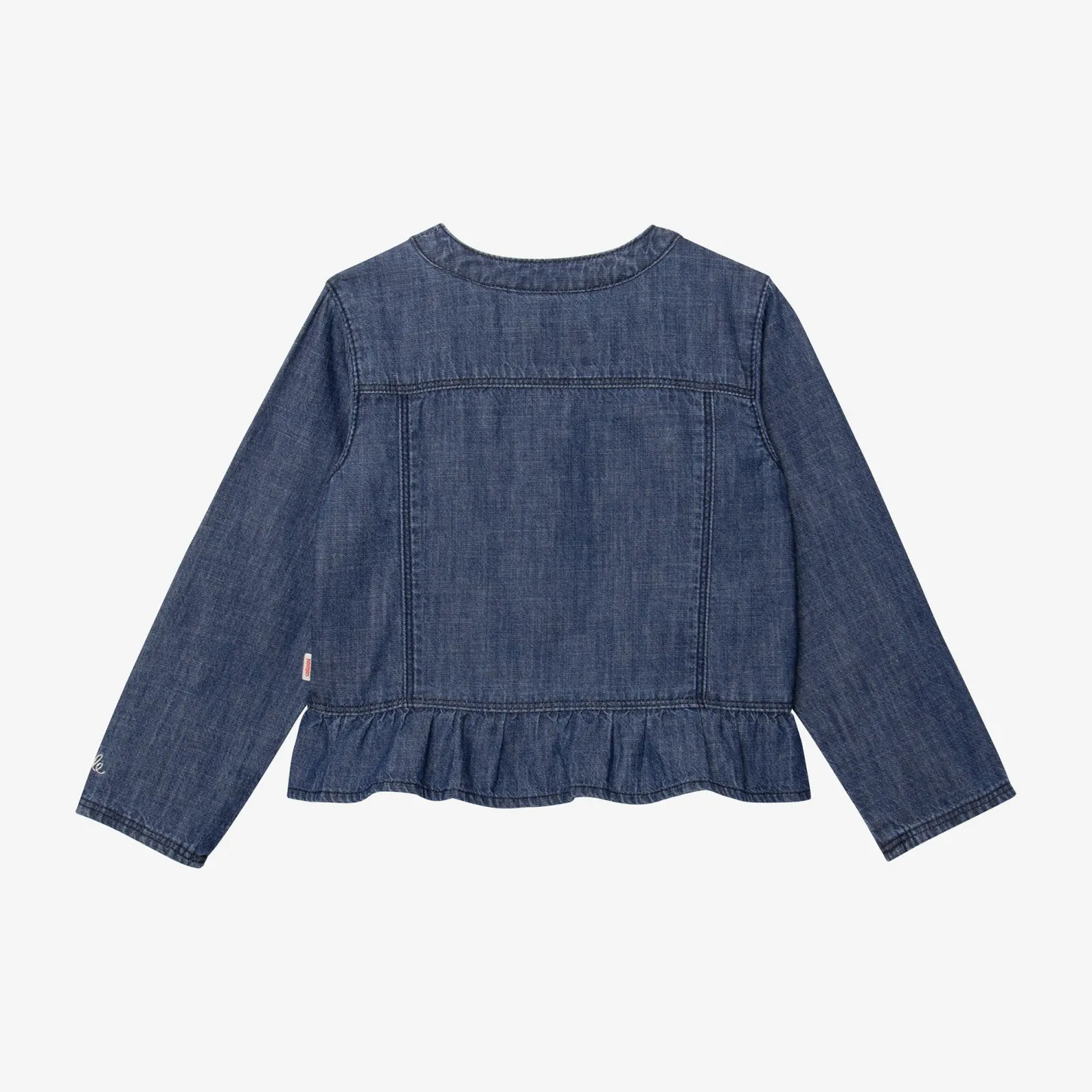 Best Baby Girl Embroidered Jean Jacket Child Cardigans & Sweaters