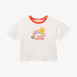 Best Baby Girl Embroidered Rainbow T-Shirt Child T-Shirts & Tops
