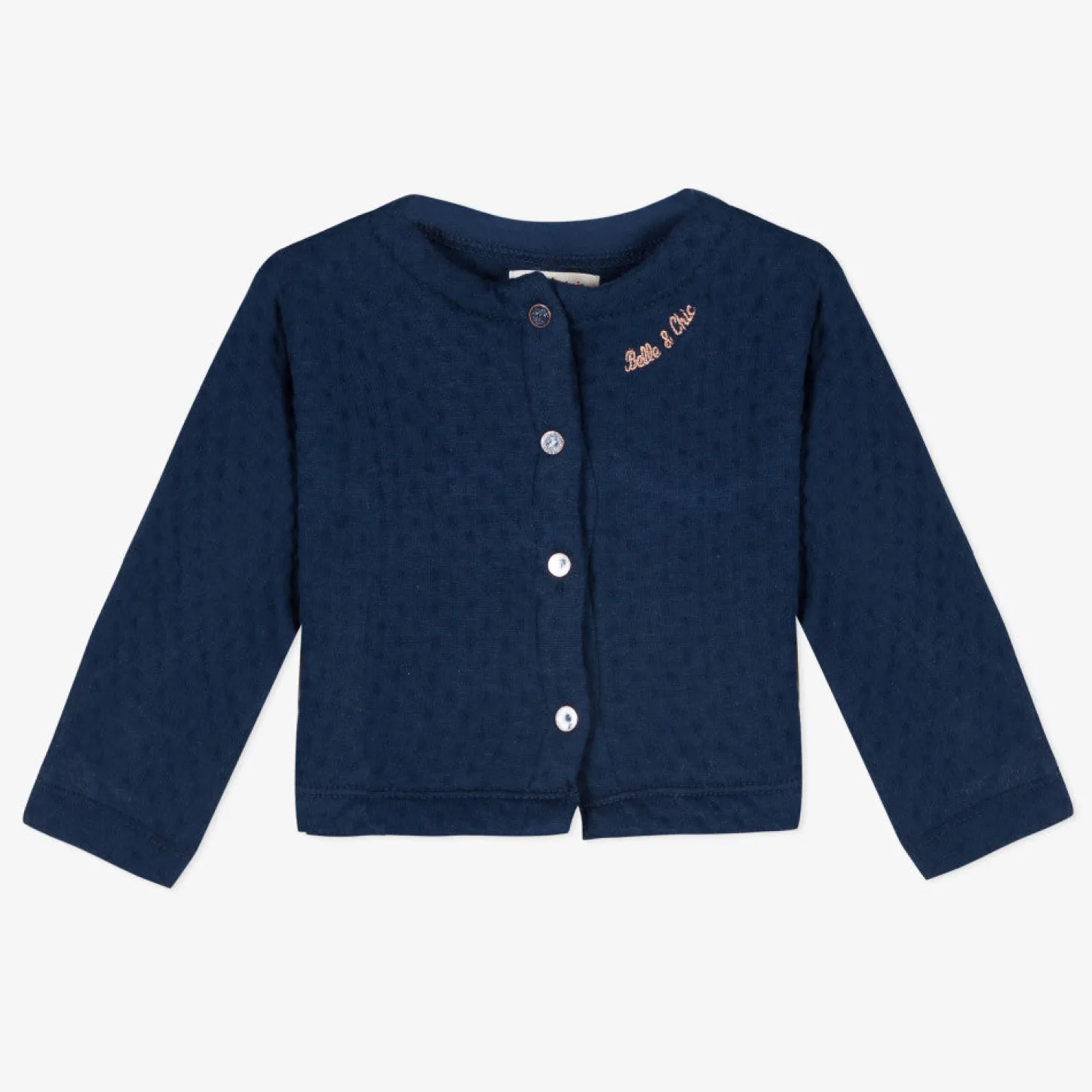 Outlet Baby Girl Fancy Tubular Knit Jacket Child Cardigans & Sweaters