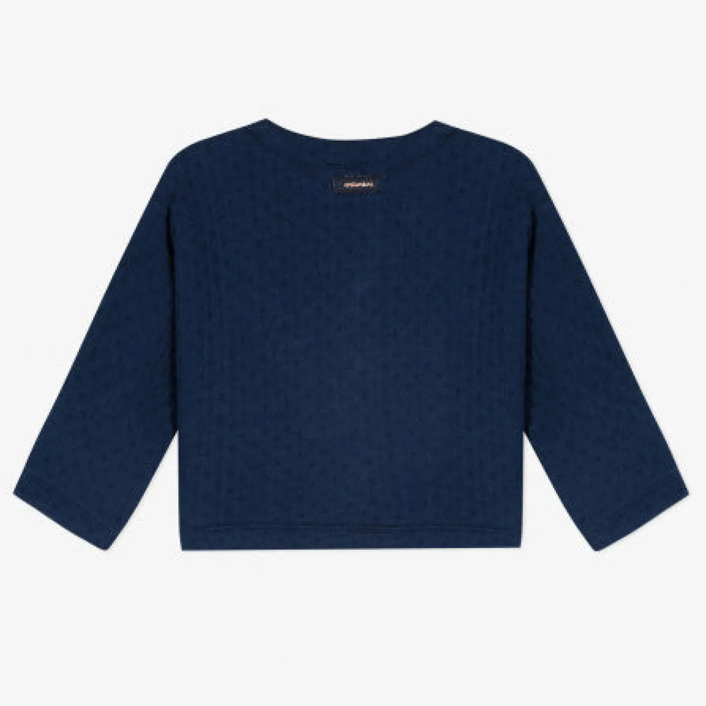 Outlet Baby Girl Fancy Tubular Knit Jacket Child Cardigans & Sweaters