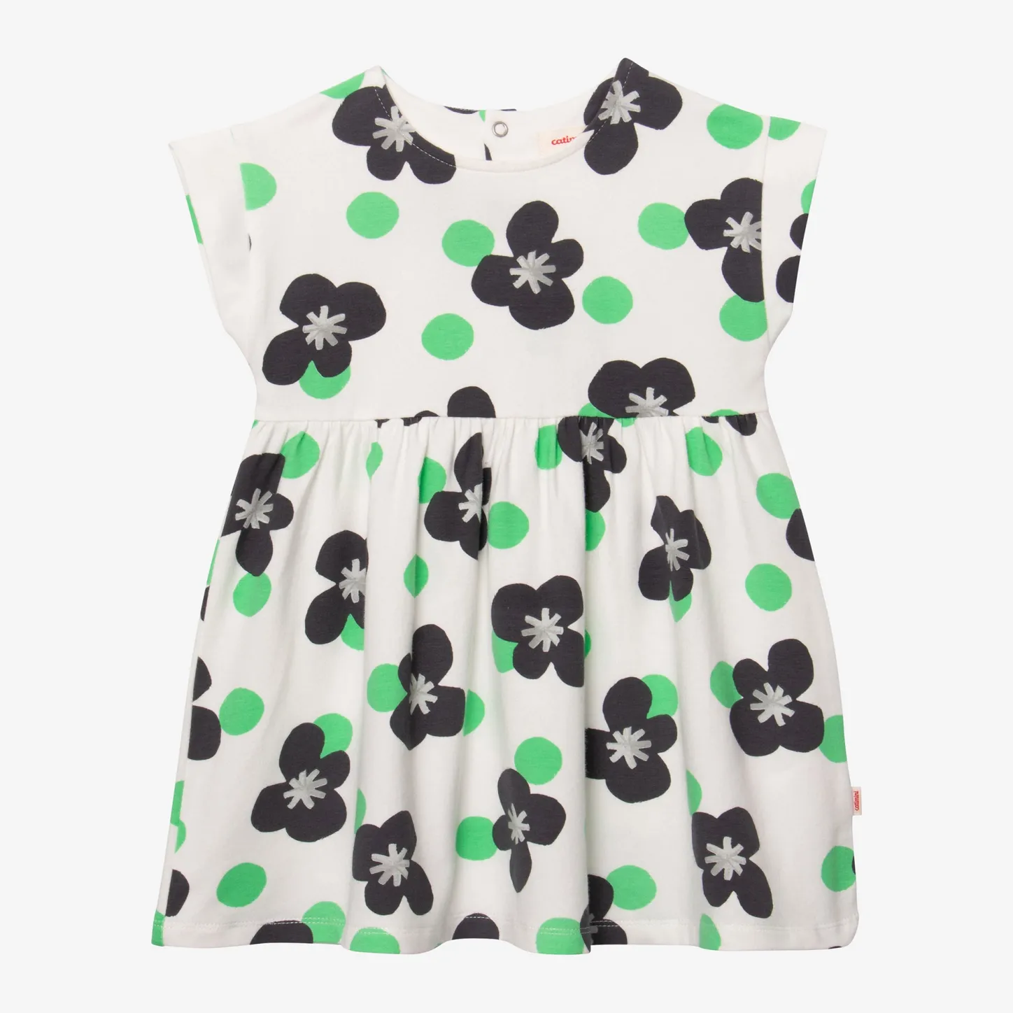 Fashion Baby Girl Floral Pop Dress Child Dresses