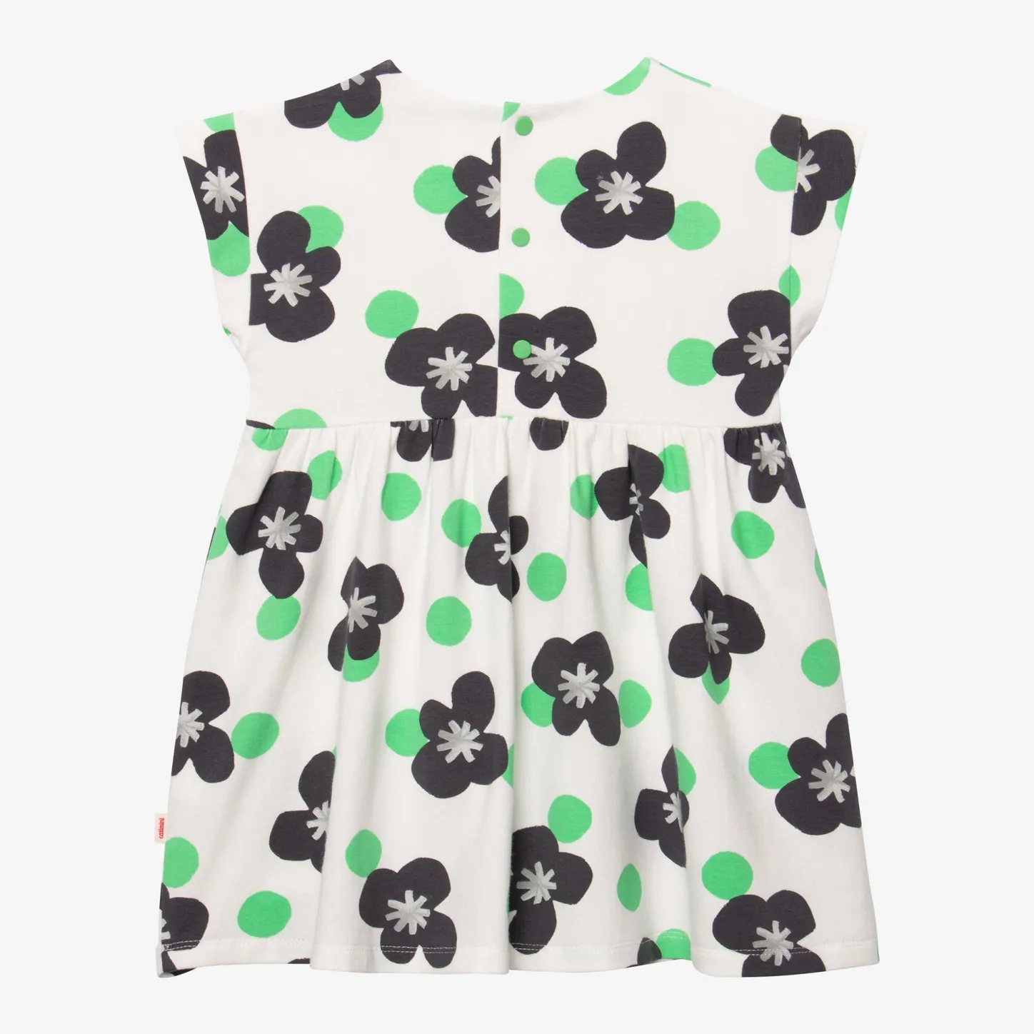 Fashion Baby Girl Floral Pop Dress Child Dresses