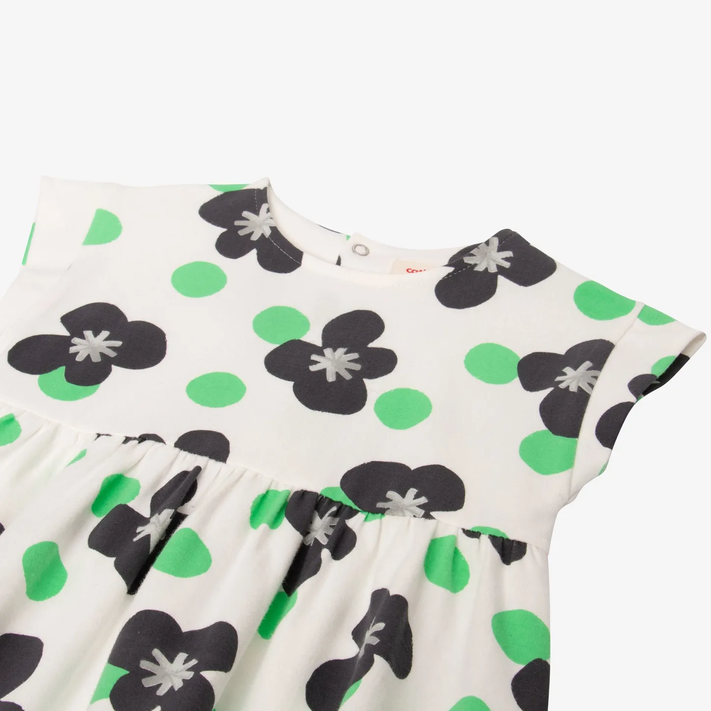 Fashion Baby Girl Floral Pop Dress Child Dresses