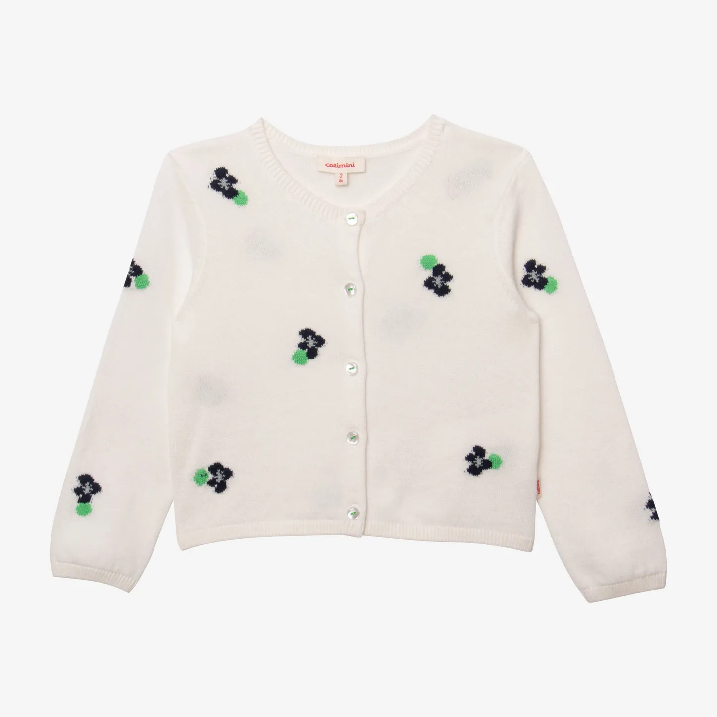 Discount Baby Girl Flower Pop Cardigan Child Cardigans & Sweaters