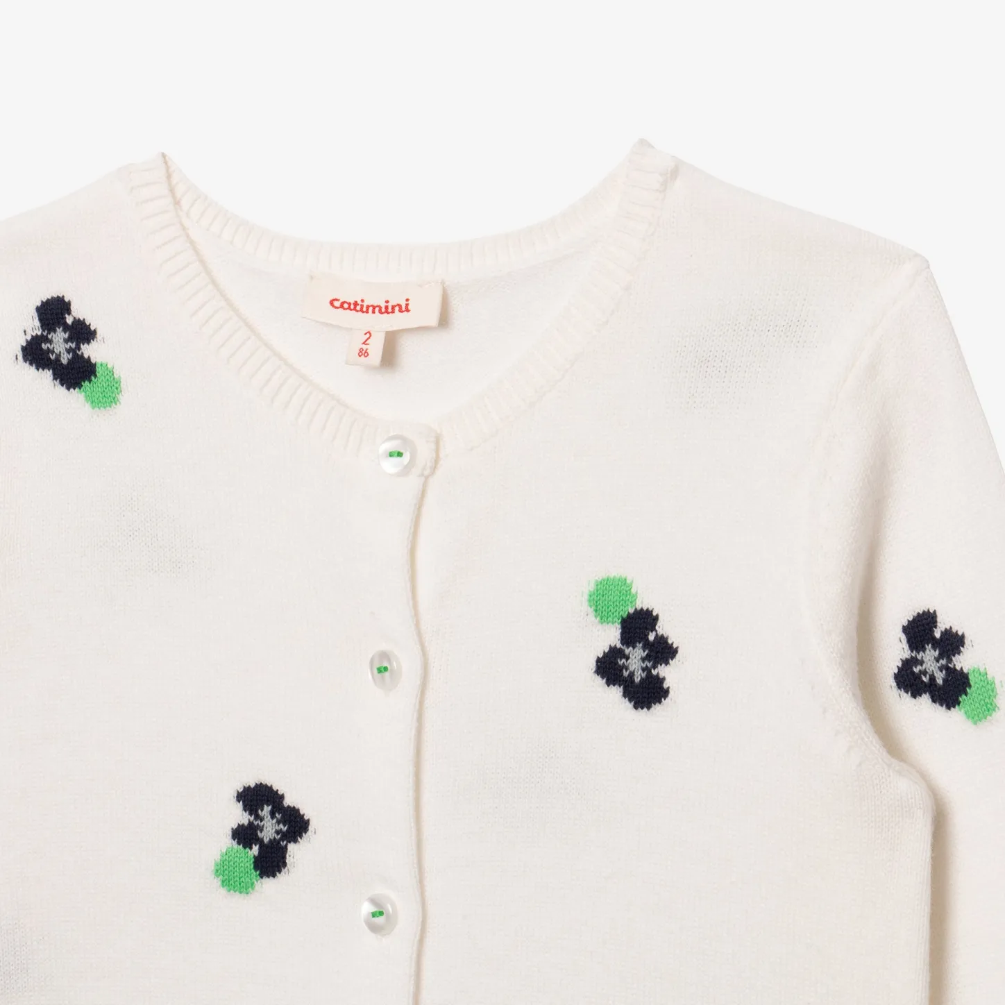 Discount Baby Girl Flower Pop Cardigan Child Cardigans & Sweaters