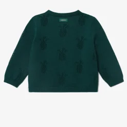 Discount Baby Girl Green Cardigan Child Cardigans & Sweaters