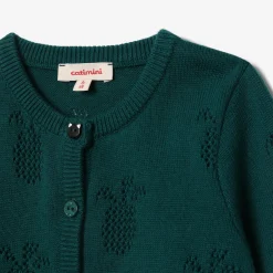 Discount Baby Girl Green Cardigan Child Cardigans & Sweaters