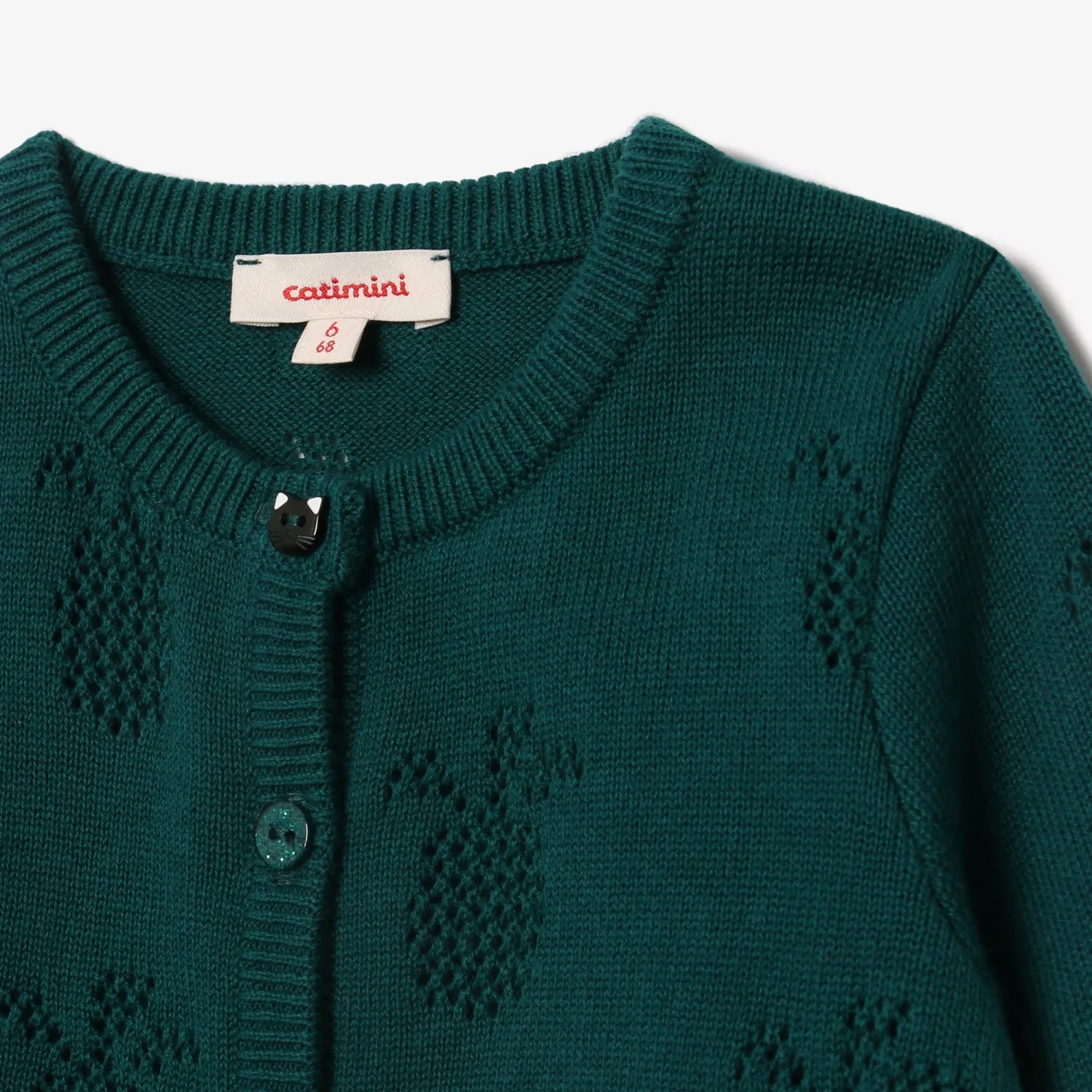 Discount Baby Girl Green Cardigan Child Cardigans & Sweaters