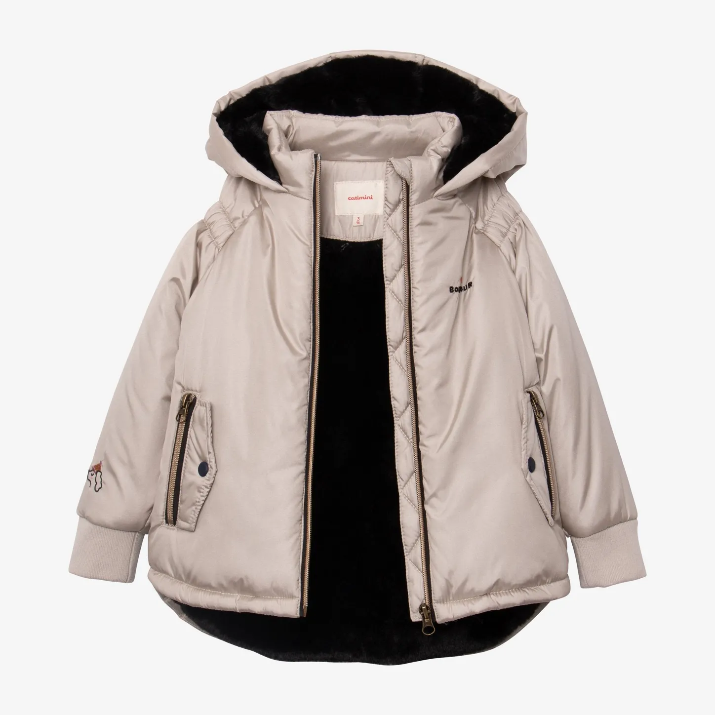 Best Baby Girl Grey Parka Child Outerwear