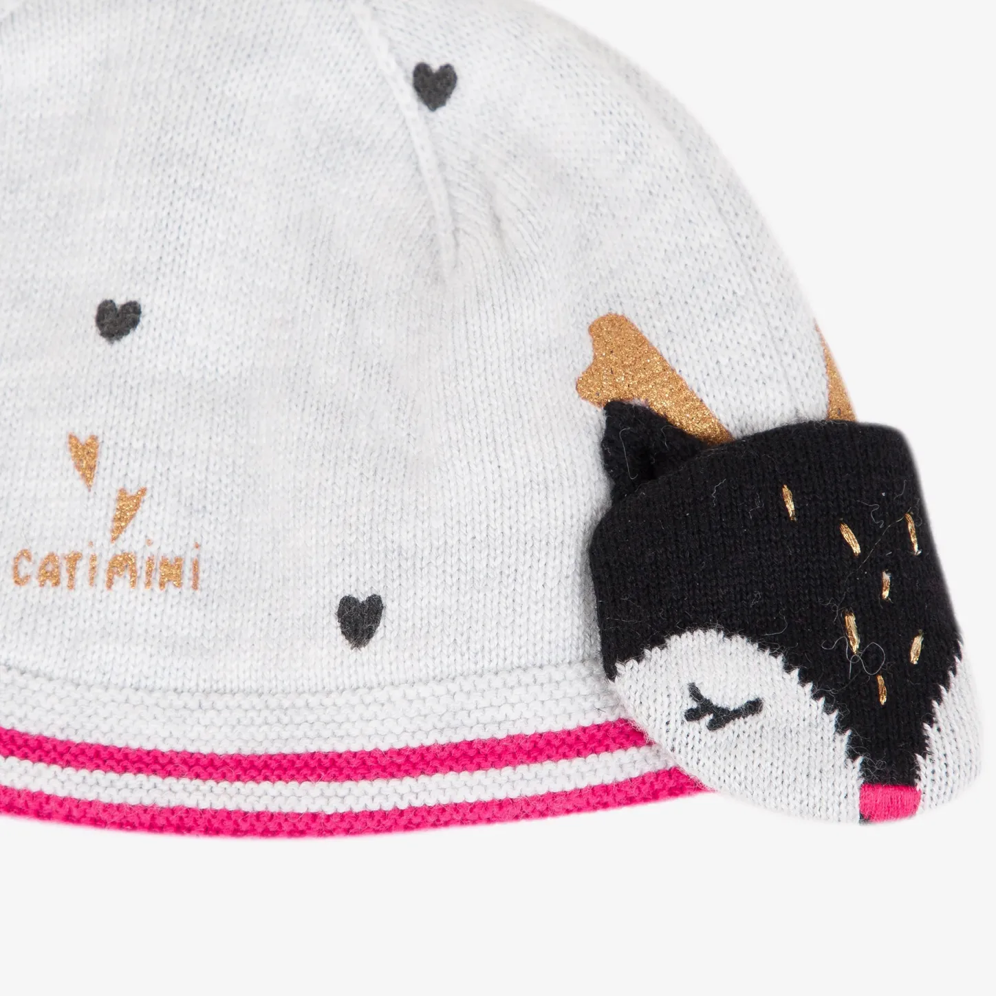 Online Baby Girl Heather Deer Beanie Child Accessories