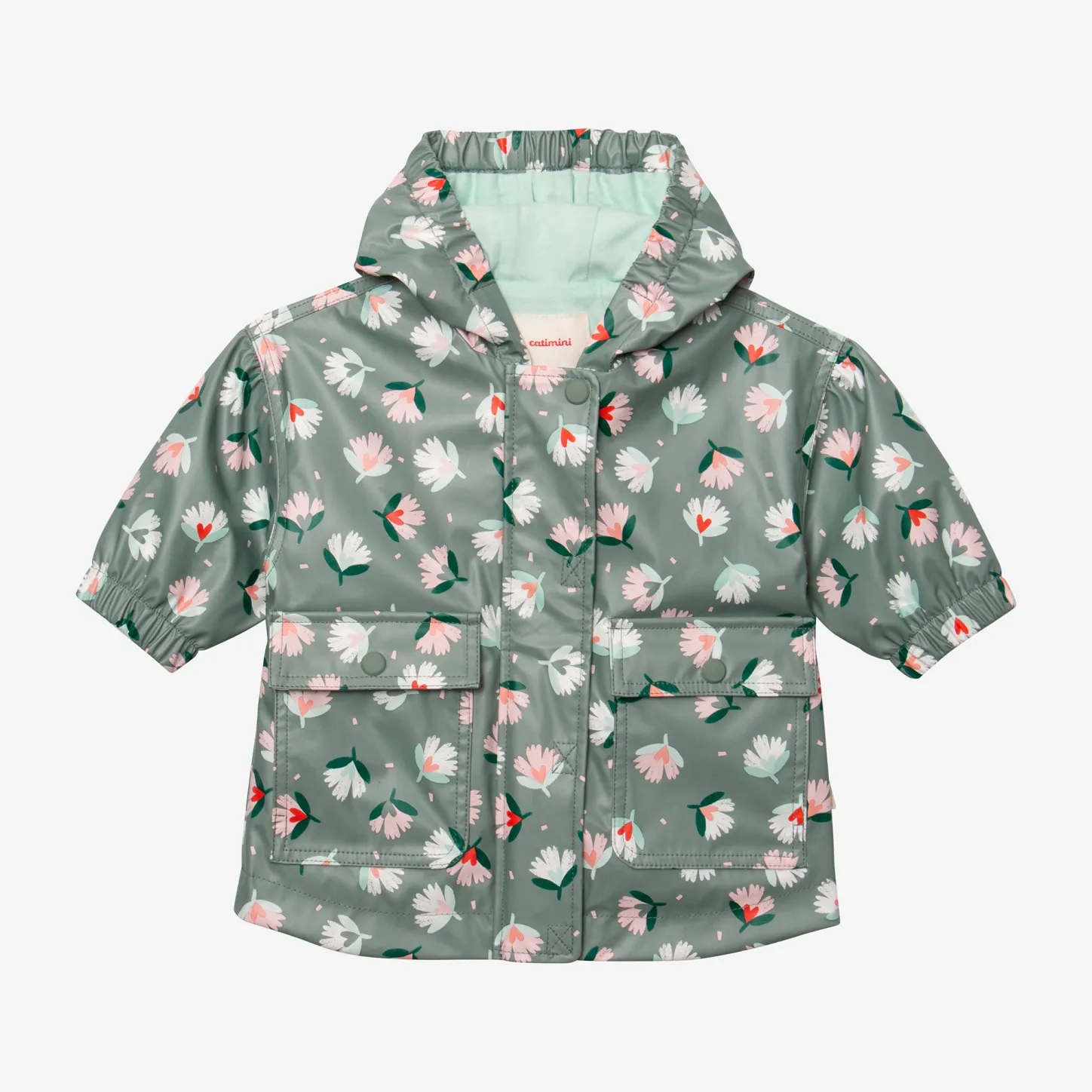 Outlet Baby Girl Herbarium Parka Child Outerwear