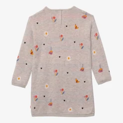 Online Baby Girl Long Sleeve Knit Dress Child Dresses