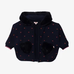Best Baby Girl Navy Knt Coat Child Outerwear