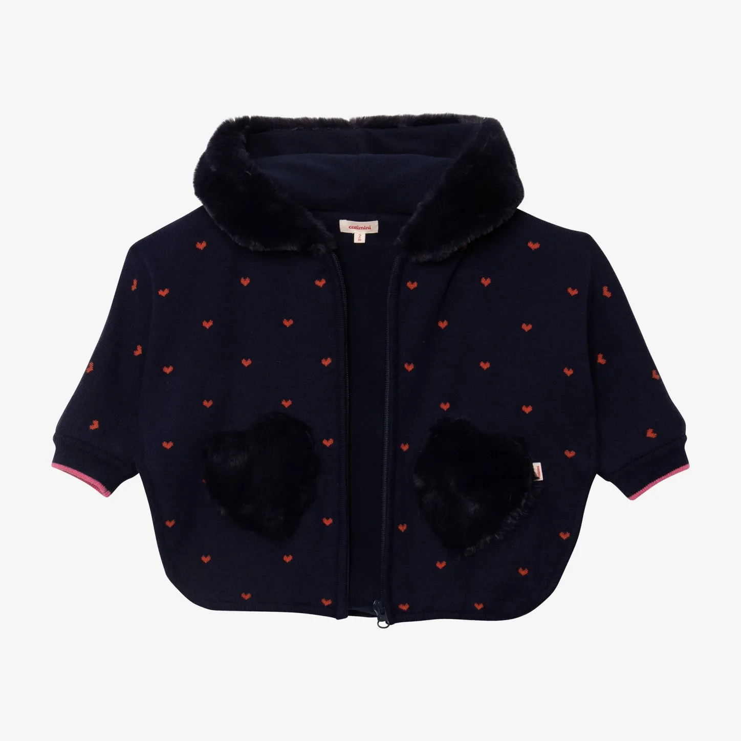 Best Baby Girl Navy Knt Coat Child Outerwear