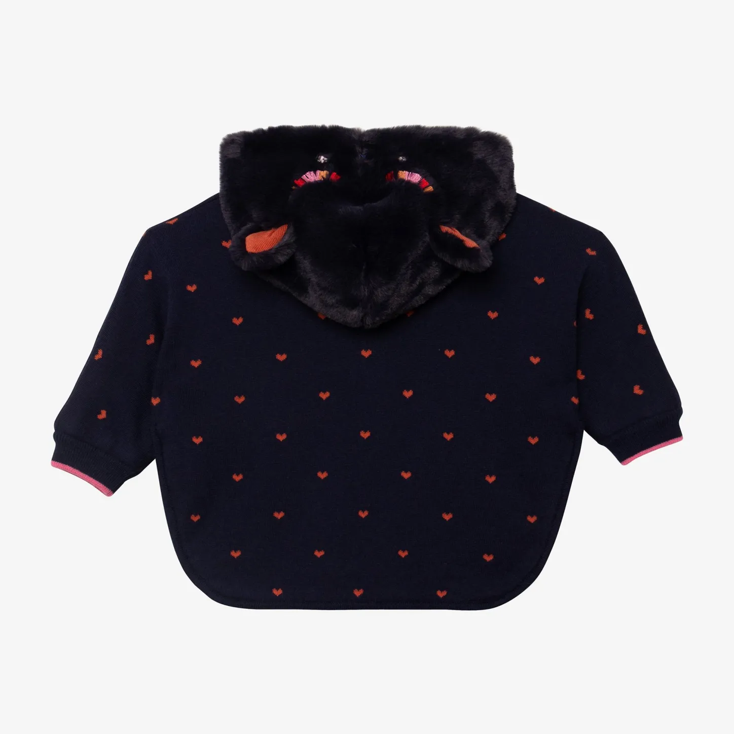 Best Baby Girl Navy Knt Coat Child Outerwear