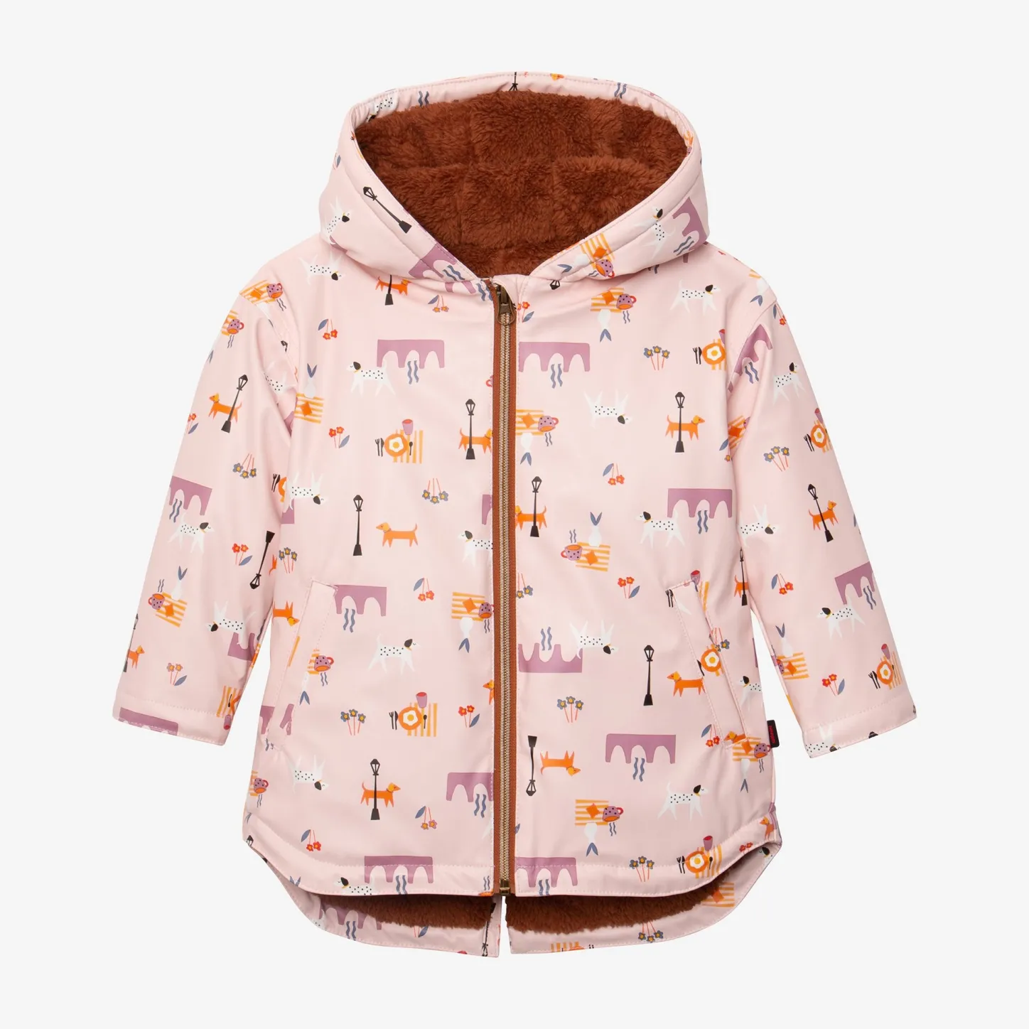 Sale Baby Girl Parka Child Outerwear