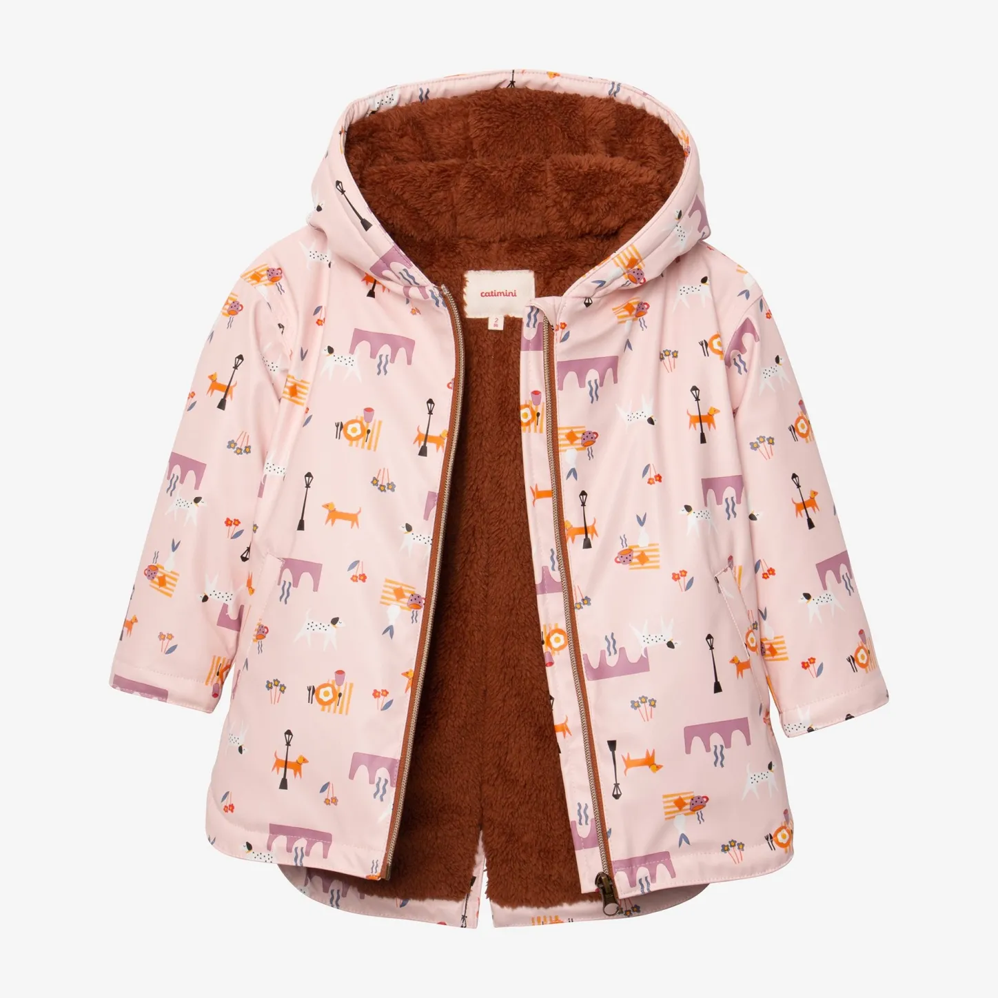 Sale Baby Girl Parka Child Outerwear