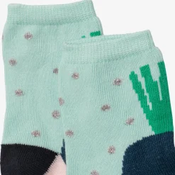 Discount Baby Girl Paste Blue Socks Child Accessories