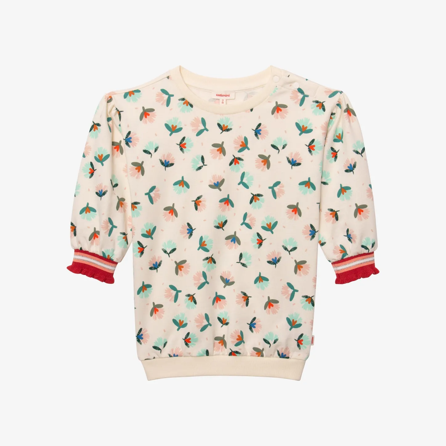 Fashion Baby Girl Plant Print Sweatshirt Dress Child Dresses