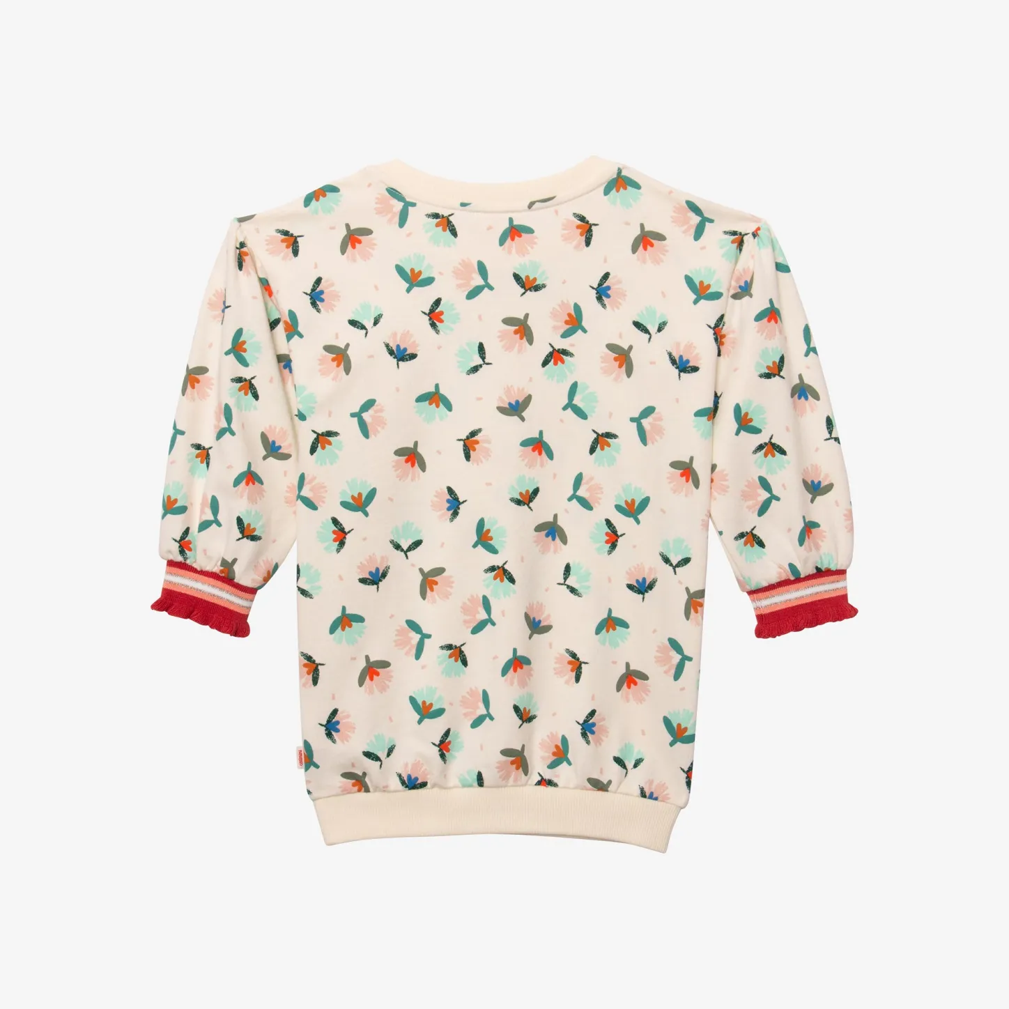 Fashion Baby Girl Plant Print Sweatshirt Dress Child Dresses