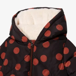 Sale Baby Girl Polka Dot Parka Child Outerwear