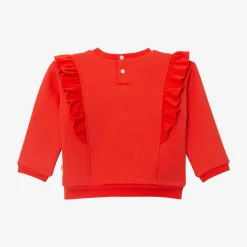 Best Baby Girl Red Sweatshirt Child Cardigans & Sweaters