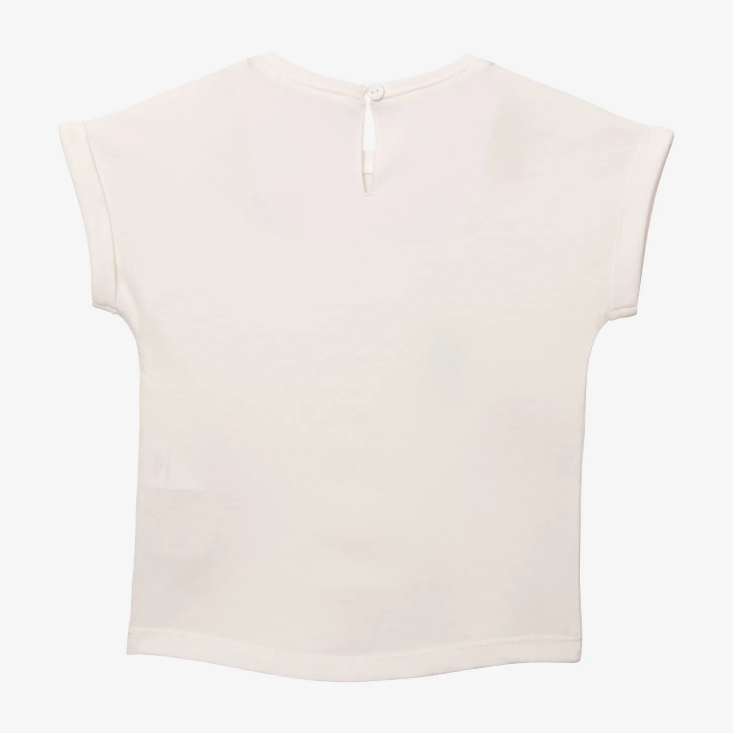 Online Baby Girls' Beige T-Shirt Child T-Shirts & Tops