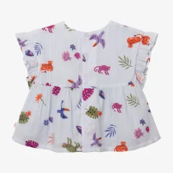 Fashion Baby Girls' Blue Blouse Child T-Shirts & Tops