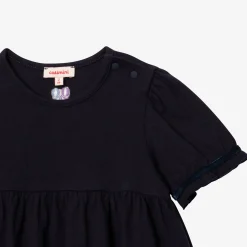 Best Baby Girl's Blue Puff-Sleeve T-Shirt Child T-Shirts & Tops