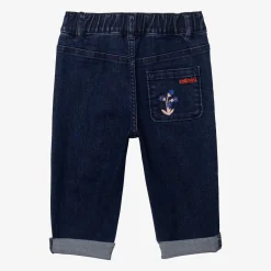 New Baby Girls' Dark Blue Pants Child Pants, Shorts & Leggings