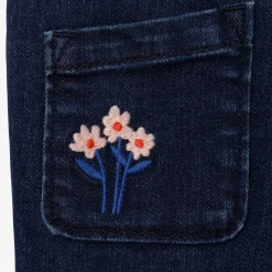 New Baby Girls' Dark Blue Pants Child Pants, Shorts & Leggings